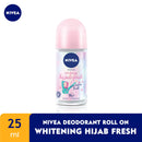 ニベア 女性用デオドラント ロールオン Whitening Hijab fresh 25ml 海外直送品