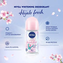 ニベア 女性用デオドラント ロールオン Whitening Hijab fresh 50ml 海外直送品