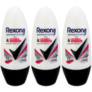 まとめ買いセット レクソナ 女性用デオドラント ロールオン 45ml×3個セット インヴィジブル + アンチバクテリアルの商品画像