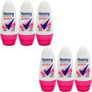 まとめ買い６個セット レクソナ 女性用デオドラント ロールオン 45ml パウダードライの商品画像