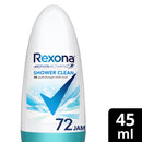 レクソナ 女性用デオドラント ロールオン 45ml シャワークリーン 海外直送品