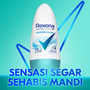 まとめ買い３個セット レクソナ 女性用デオドラント ロールオン 45ml シャワークリーン 海外直送品