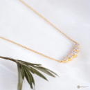 スナカジュエリー インドネシア シルバー925 キュービックジルコニア ネックレスの商品画像