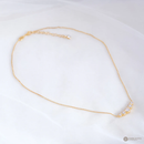 スナカジュエリー インドネシア シルバー925  キュービックジルコニア アーチ型ネックレス 海外直送品