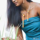 スナカジュエリー インドネシア シルバー925 巻き貝モチーフ 首掛け式 チョーカーネックレスの商品画像