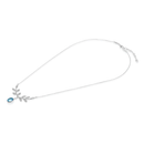 スナカジュエリー インドネシア スターリングシルバー925 オリーブの葉モチーフ ネックレス 海外直送品