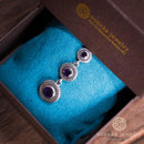 スナカジュエリー インドネシア シルバー925 太陽系モチーフ 3連ペンダント シルバー 海外直送品