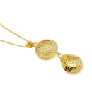 スナカジュエリー インドネシア スターリングシルバー925 ロンボク島 マベパール ペンダント ゴールド 海外直送品